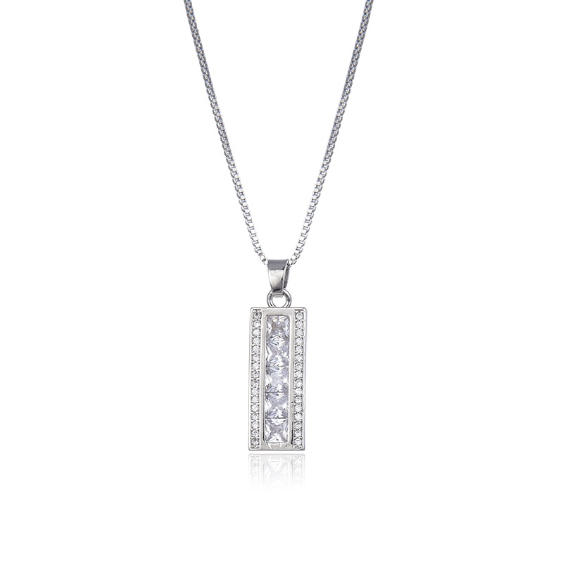 kalung titanium wanita emas muda model korea murah anti karat panjang asli silver nama selamanya 36n