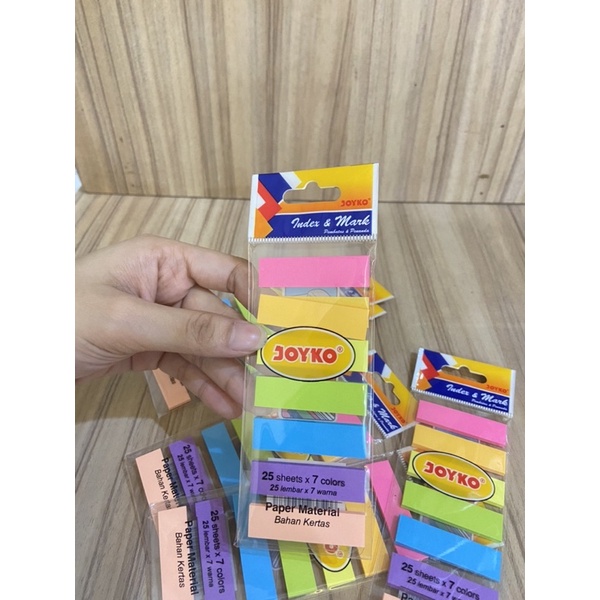 

Memo Sticky Note Kecil isi 7 warna / Memo Sticky Note Kecil / Sticky Note Murah