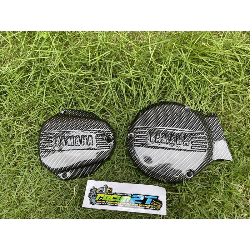 cover tutup pompa pompo oli samping magnet Rx King cobra sirip