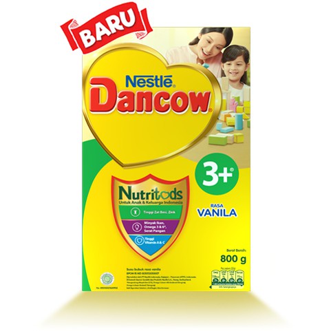 

DANCOW 3+ 800 GRAM VANILA DAN MADU