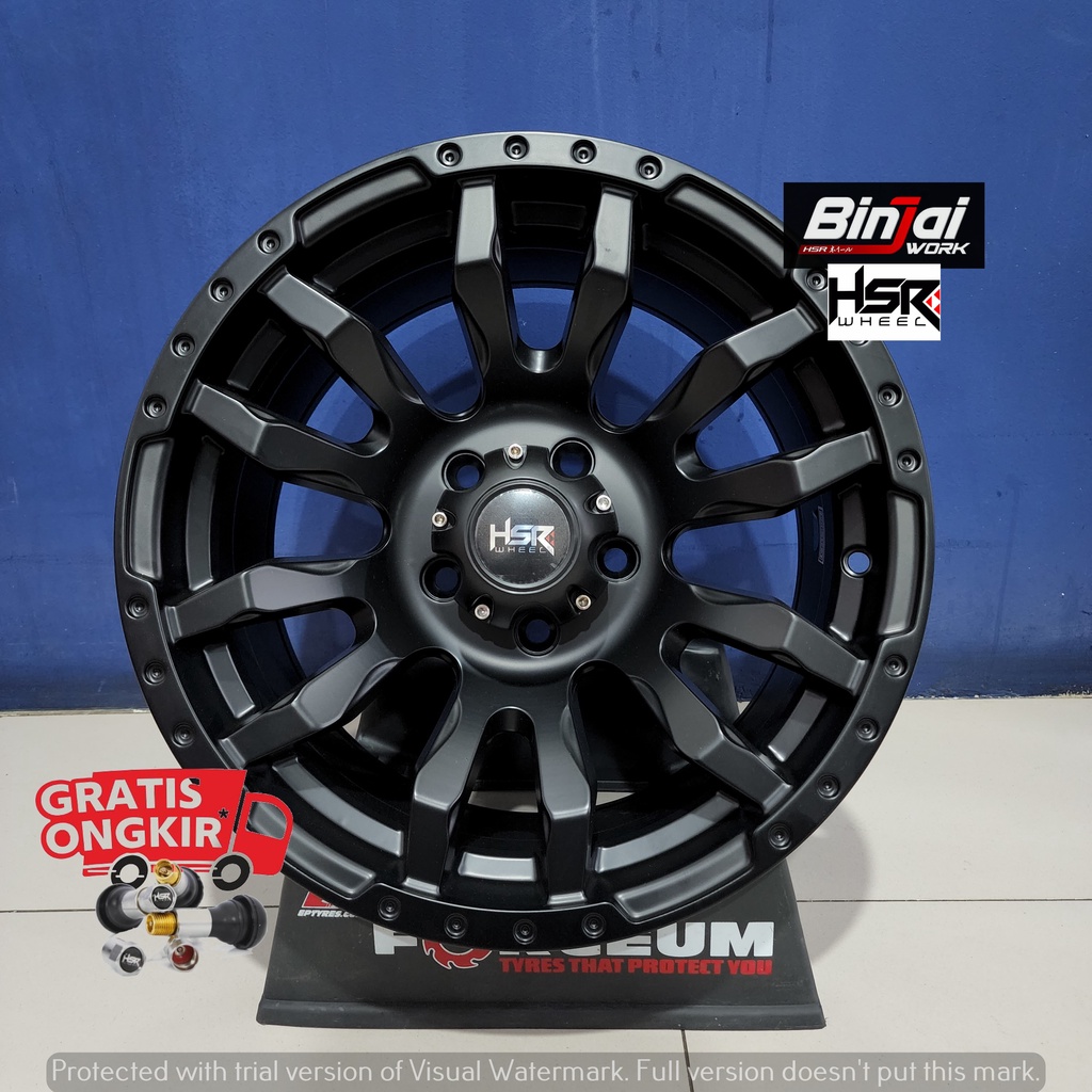 Velg racing HSR Burneh mobil Rush Terios Juke Ring 16