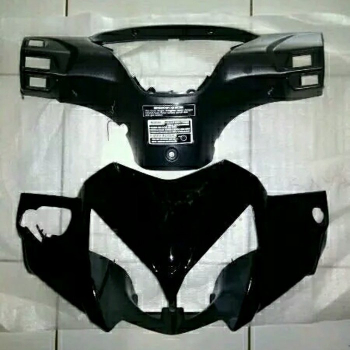 BATOK LAMPU DEPAN COVER SET SUPRA X 125 NEW BATMAN 2008 - 2010 KARBU