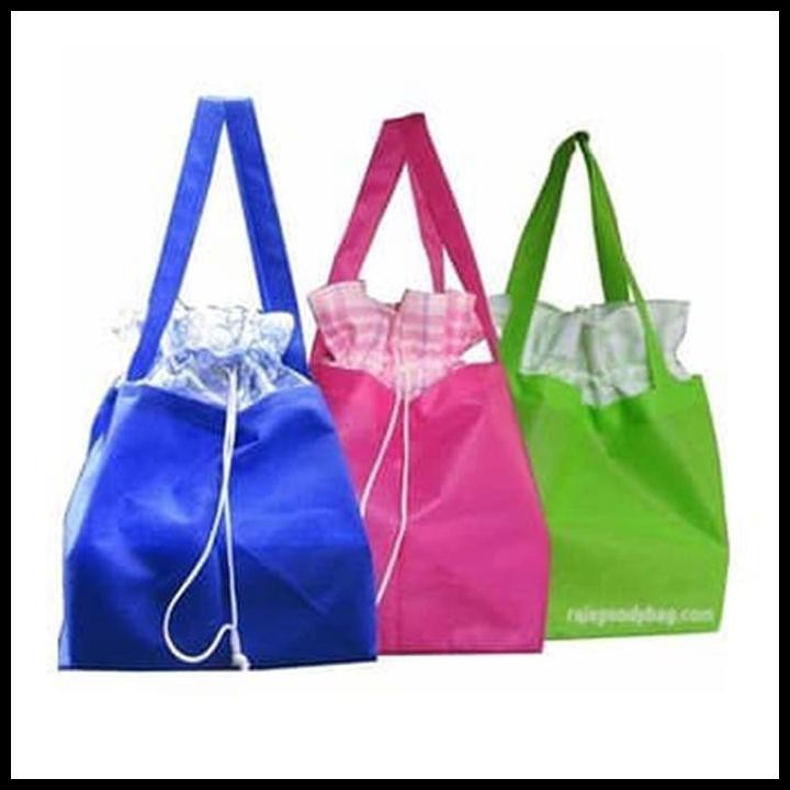 

Serut Tali 25X25Cm Goodybag / Goodiebag / Goodie Bag / Tas Hajatan - Biru Kualitas Premium