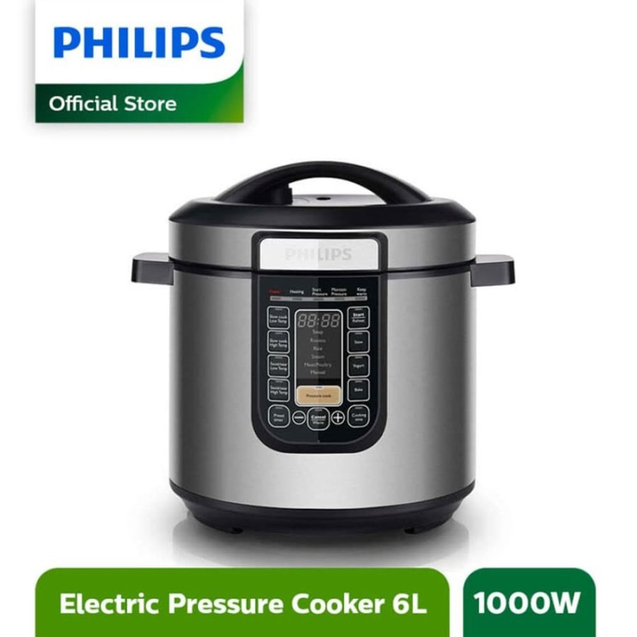 Philips Electric Pressure Cooker &amp; Slow Cooker (New) - HD2137/30