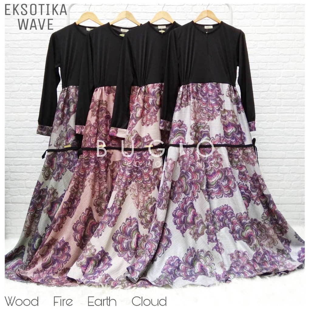 eksotika dress by bugio ori | gamis syari formal