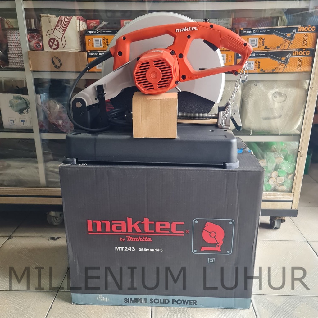 Mesin potong besi / Cut Off Maktec MT243