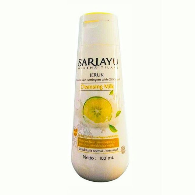 Sariayu Cleansing Milk Susu Pembersih Make Up Wajah Jeruk