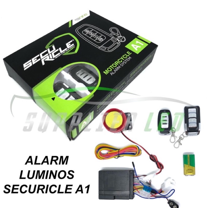 Alarm Motor Universal Luminos 9 NINE A1 Securicle NEW GEN