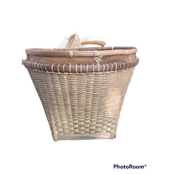 Tenggok bambu/ Bakul Jamu/ Rinjing anyaman bambu kokoh
