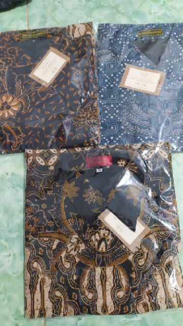 Cakar Pari Pendek Kemeja Batik Pria Full Furing Bahan Katun Primisima