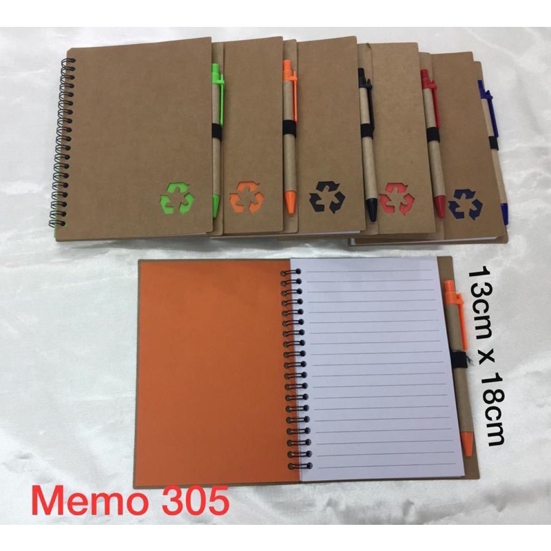 

memo 305/ memo buku kecil/ notesbook/ notes book/ notebook/ memo coklat/ memo buku tulis/ buku tulis/ kertas tulis/ memo souvenir promosi/ memo custom/ memo cetak/ memo sablon