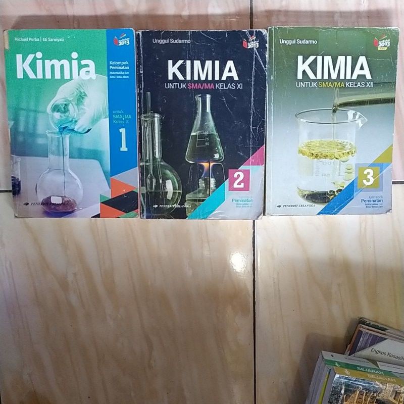 buku kimia sma kelas 10,11,12  edisi revisi