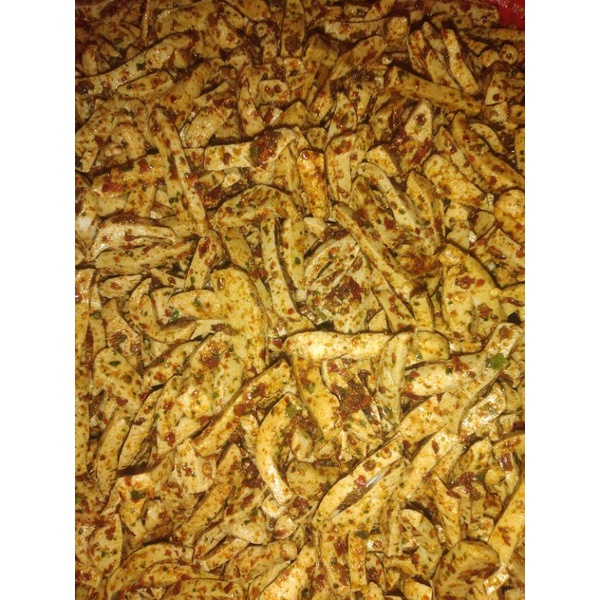 

CEMILAN MAKACIH BASRENG VIRAL PEDAS DAUN JERUK 500gr