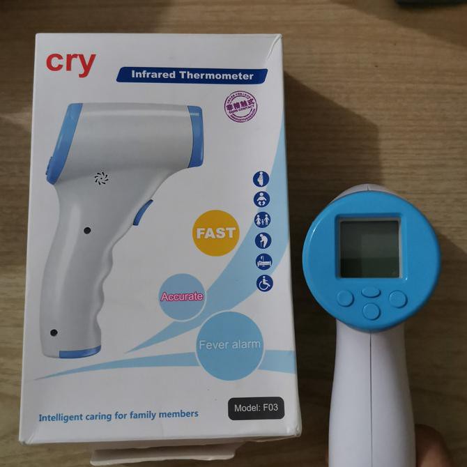 Infrared Termometer Thermo Gun Rm.Bgt