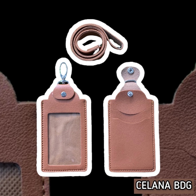 

ID CARD HOLDER NAME TAG KULIT PU LEATHER COKLAT | BUGS POCKET QUICK KULIT PU LEATHER | GANTUNGAN ID | ID CARD HOLDER | CARD HOLDER | NAME TAG