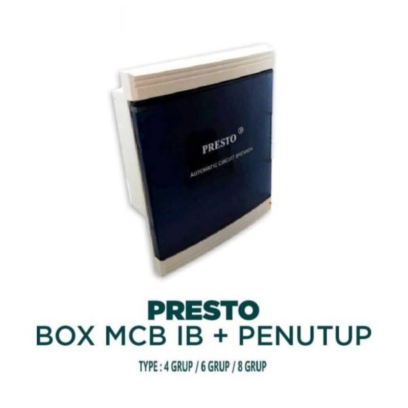 Box MCB Presto 4 Grup/ Box MCB Heles 4 Grup Inbow/ Pemasangan Dalam