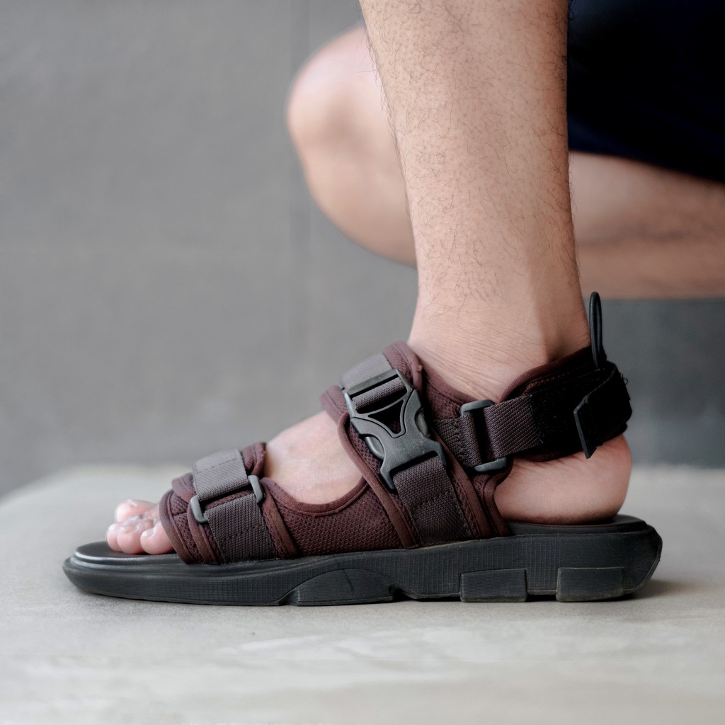 Kind Brown | Sandal Gunung Original Kulit Santai Kasual Pria Sendal Footwear New Ori | FORIND x Reyl