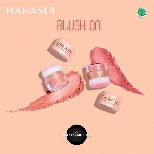 HANASUI Perfect Cheek Blush &amp; Go Powder Blush On 2,5 gr