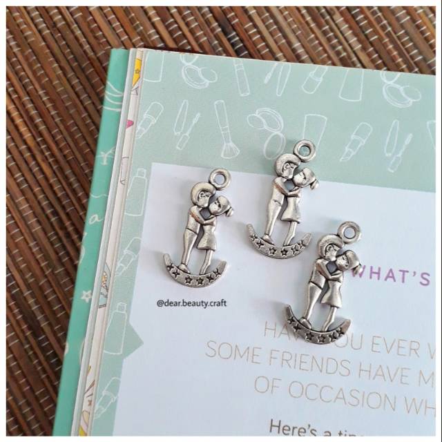 CS46 - Charm silver jangkar - charm gelang - charm kalung