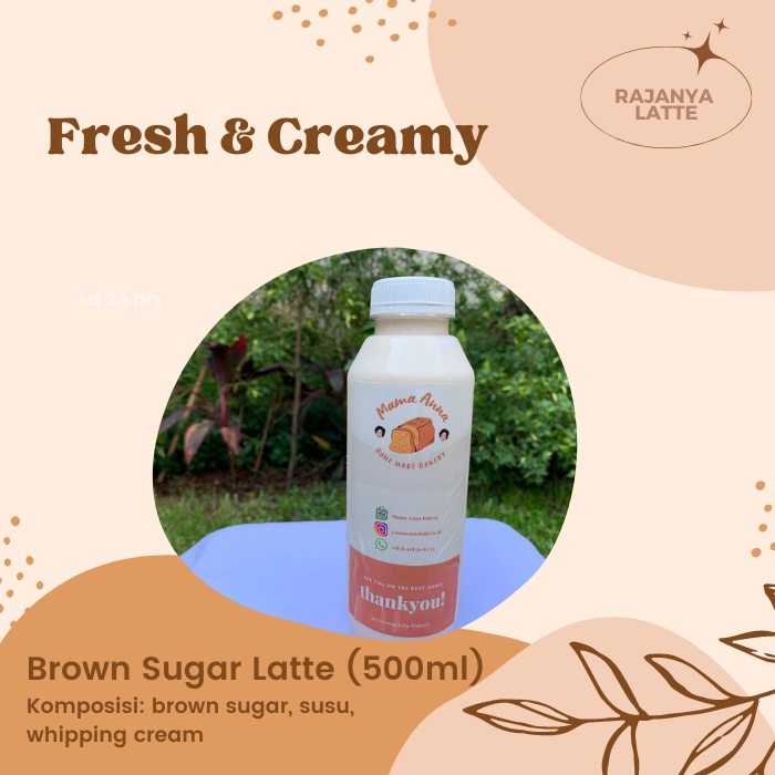 

Brown Sugar Latte - Susu Gula Aren