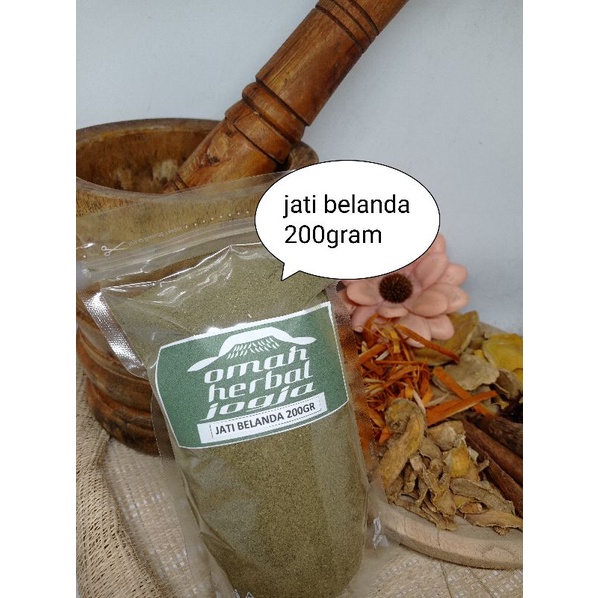 

Daun jati belanda bubuk herbal pelangsing penurun berat badan diet 1 pack 200gram