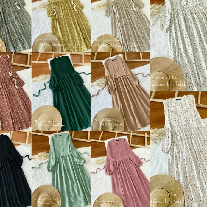 Diamond Promo✔️ IWEARMYSHA-MIDI iwearmysha lilith berry lilith turkish kalila hellia creamy hellia d