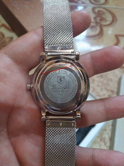 Jam Tangan Pria / Wanita Tetonis Rantai Paket Original Garansi 1 Tahun