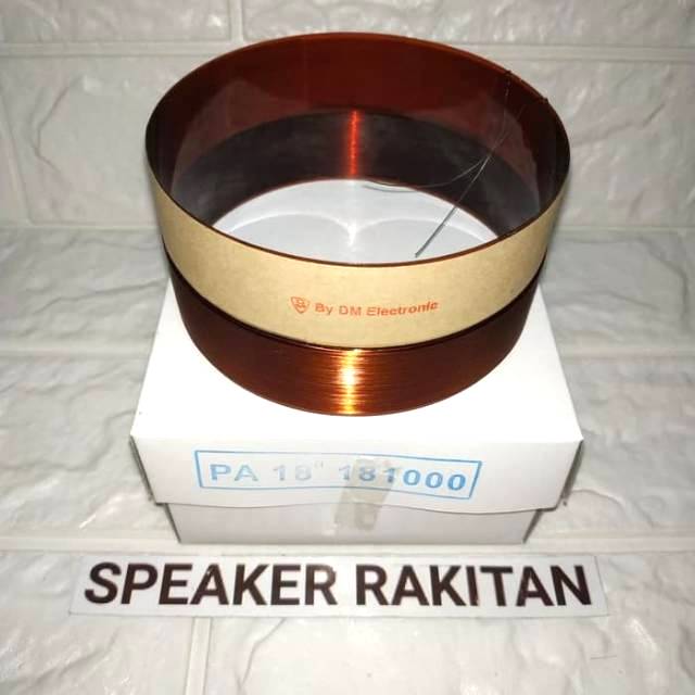 Spul spool voice coil Speaker 18 inch PA-181000