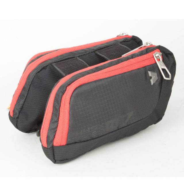 Kalibre Physx 07 Hitam Tas Sepeda Double di Frame Top Tube Bag 920700000