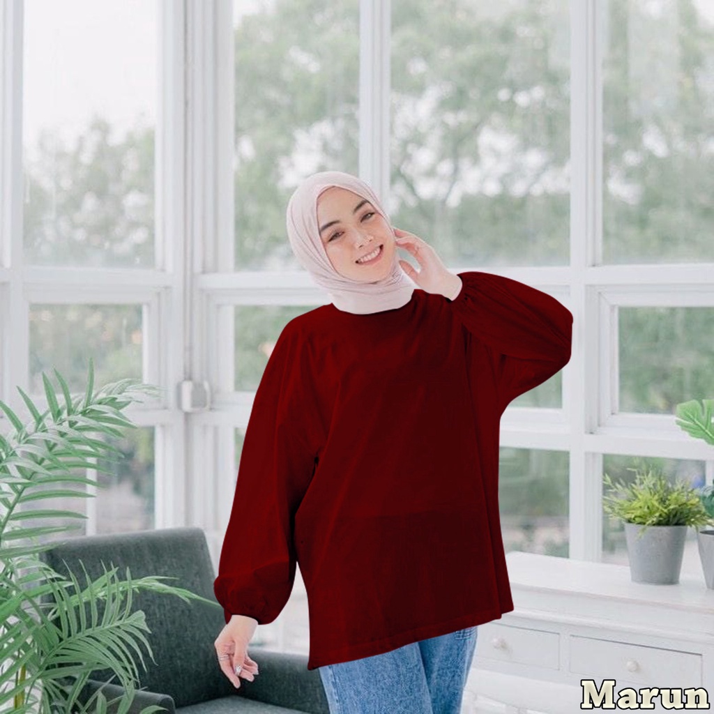 atasan oversize wanita