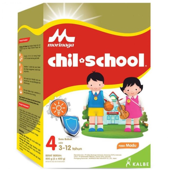 

Morinaga Chil School Susu Pertumbuhan 4 Madu 2X400g