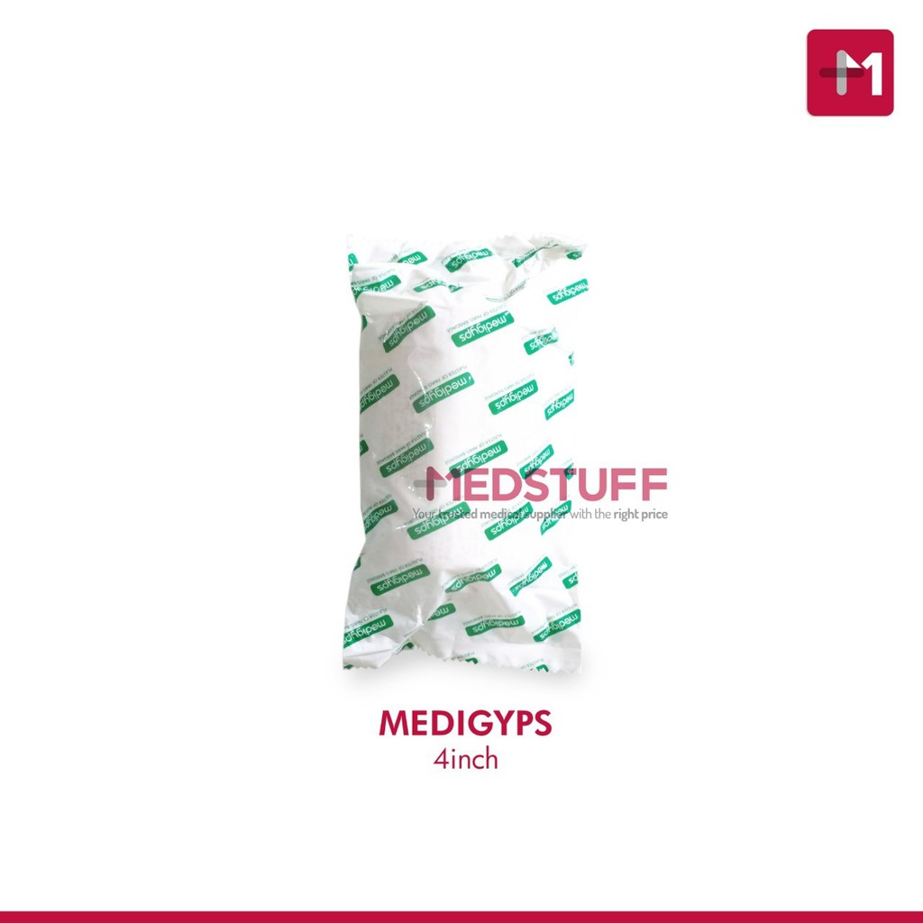 Medigyps 4inch Gyps Gips Ortopedi Patah Tulang