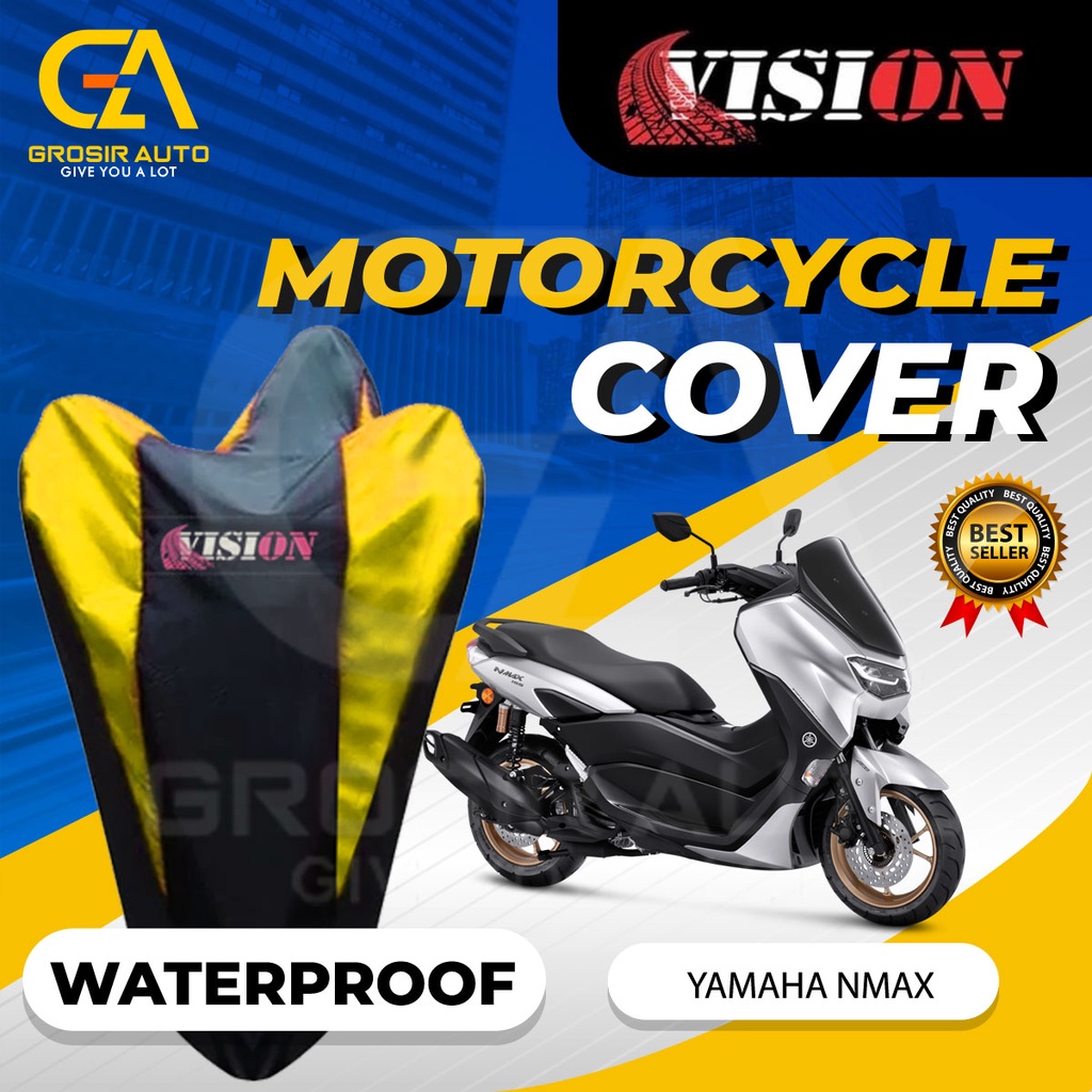 Sarung Motor NMAX Antiair Vision / Cover Selimut Penutup Sarung Mantel Motor Vision