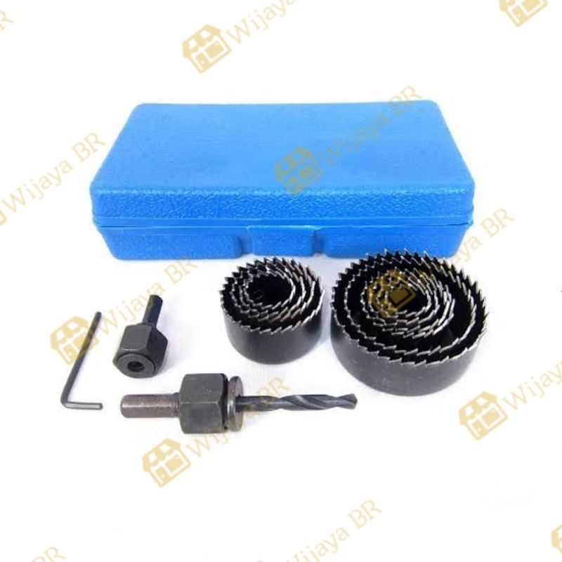 HoleSaw Kit Set 13 Pcs Benz / Mata Bor HoleSaw Set
