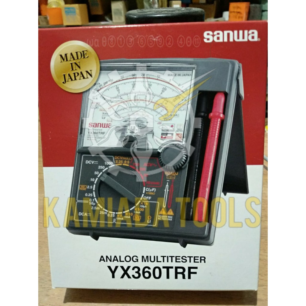 Multimeter Analog/ Multi Tester Analog/ Avometer SANWA YX 360 TRF