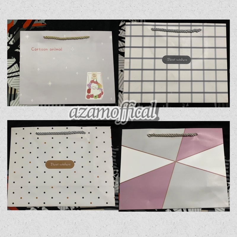 

PAPER BAG (M) PAPERBAG MOTIF TAS KERTAS PERNIKAHAN KADO ULANG TAHUN ANAK DEWASA