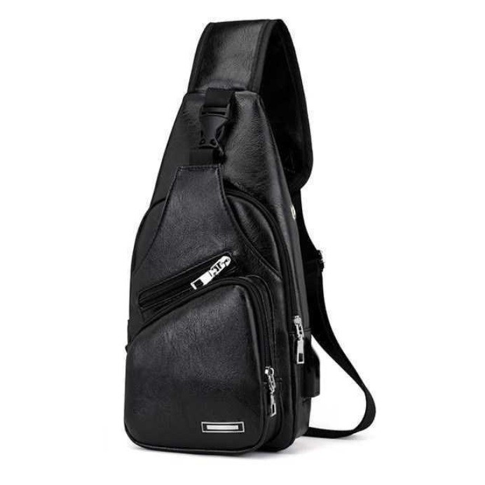 BJ28029 - BLACK/BROWN/COFFEE TAS SLINGBAG WAISTBAG SLEMPANG PINGGANG TAS PRIA WAIST BAG MEN IMPORT TERMURAH TERLARIS BAGSTORE JAKARTA JT12634 JTF8029 BQ3208