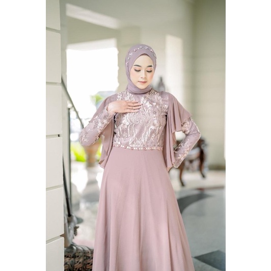 Aurora dress - gamis Open PO