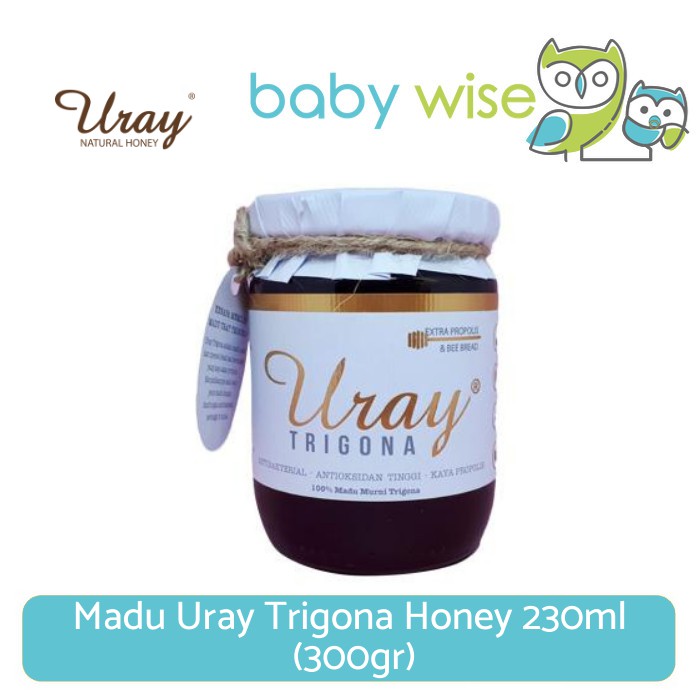 

Madu Uray Trigona Honey 230ml (300gr)