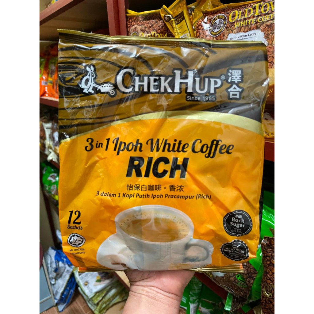 

Chek Hup 3in1 ipoh White Coffee RICH