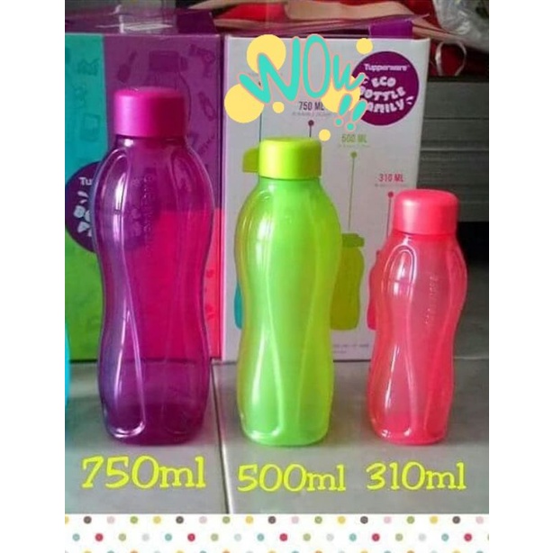 Botol minum Tupperware tutup ulir