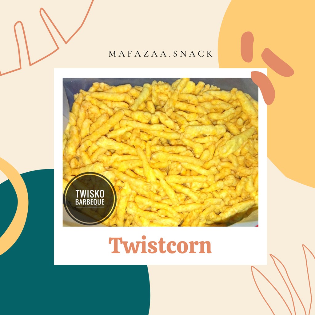 

Snack Kiloan Murah Twistcorn Jagung Bakar 250 Gram