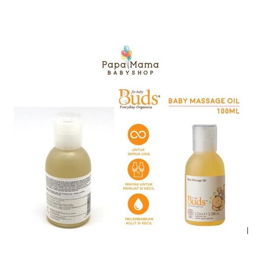 Buds Baby Massage Oil 100ml