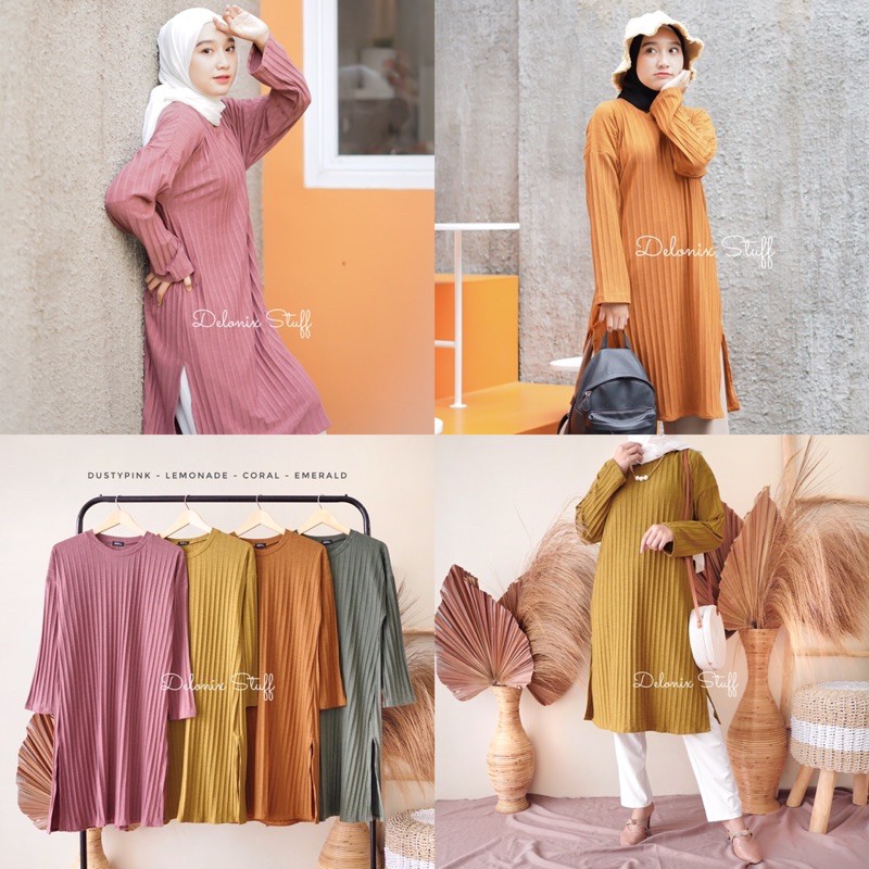 Rubby rib tunik