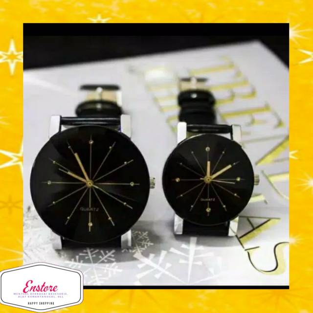 ES069 Jam Tangan Pria Wanita Fashion korean Style