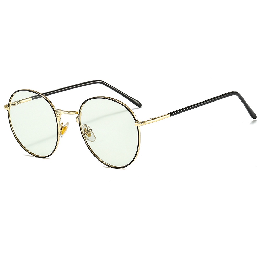 Kacamata Lensa Photocromic + Anti Radiasi Blueray (Bluechromic) Pria Wanita Frame Besi Photochromic-Photocromic#23