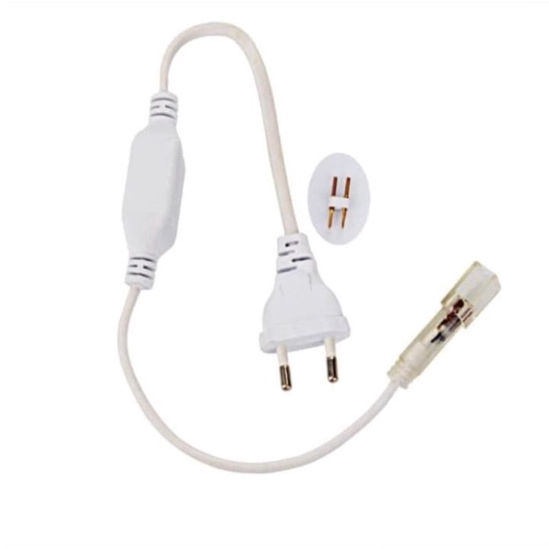 Socket Selang SMD5050 Kabel Colokan Lampu Selang Led Socket Selang Strip Adaptor Lampu Selang led