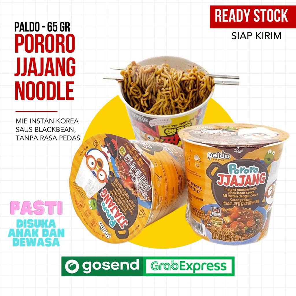 PALDO PORORO JJAJANG NOODLE