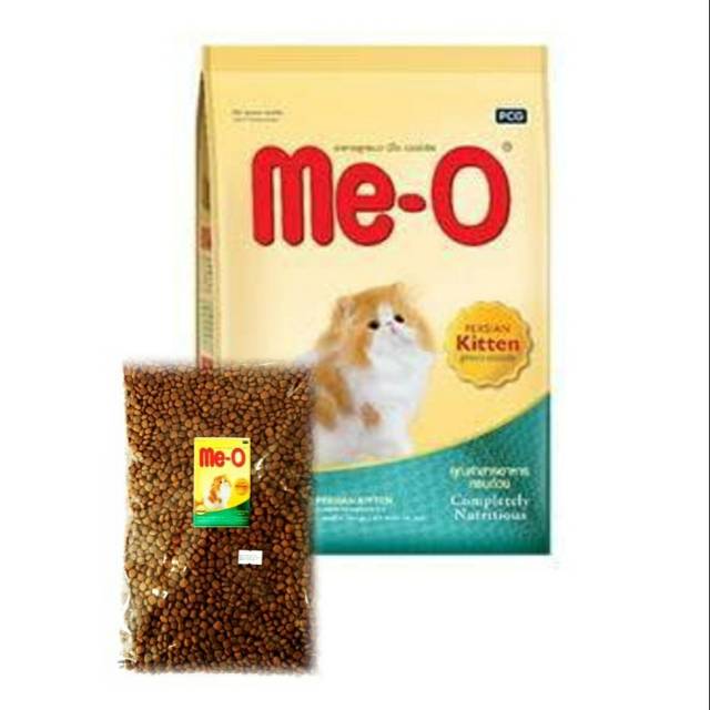 Makanan Kucing Kering Me-O 380 g Repack Kitten Persian Dry Meo 380g