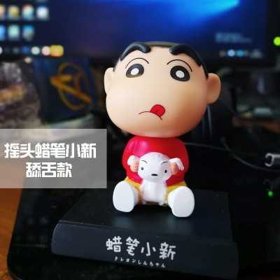 Pajangan Dashboard Mobil Bobble Head Sinchan|Sincan Kepala Goyang